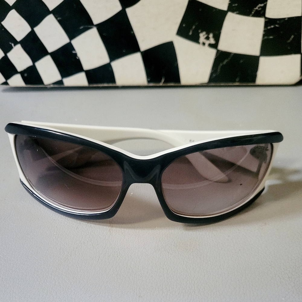 Stylish Black and White Sunglasses